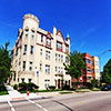 Apartment building on Kimball Avenue